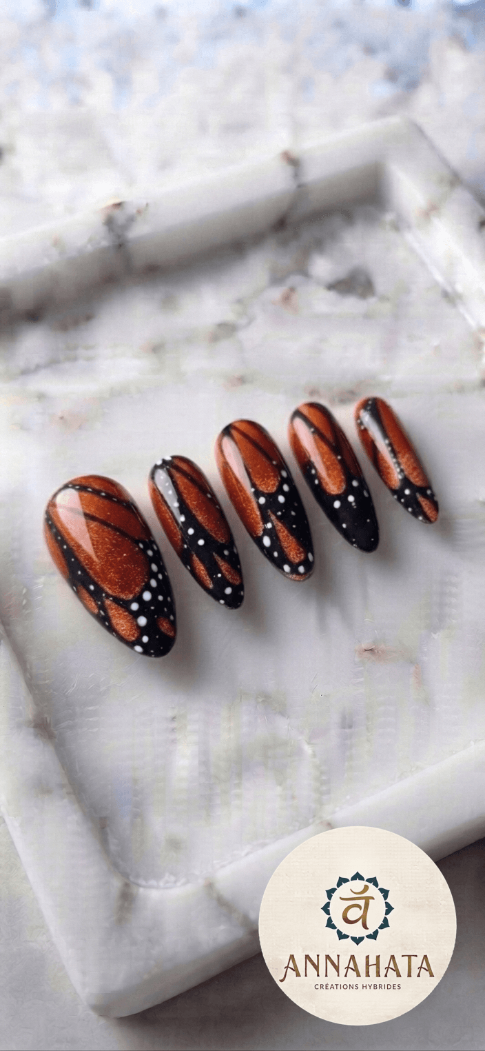 Papillon orange
