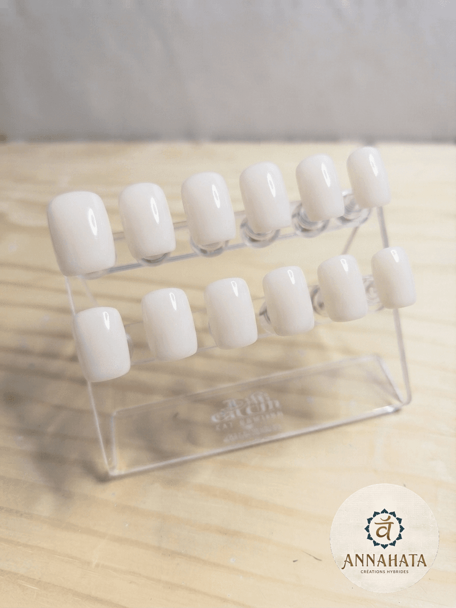 Milky opaque